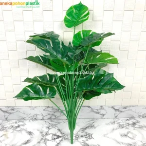 Daun Artificial Monstera Tapak Gajah X18 Latex