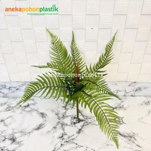Daun Artificial Pakis Boston X7 Latex Hiasan Rumah