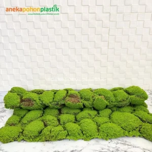Karpet Lumut Artificial Moss Gundukan Penuh 1x1 Meter Bonsai Mini Garden