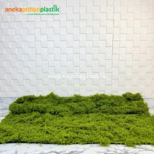 Karpet Lumut Artificial Wol 1x1 Meter Hiasan Taman