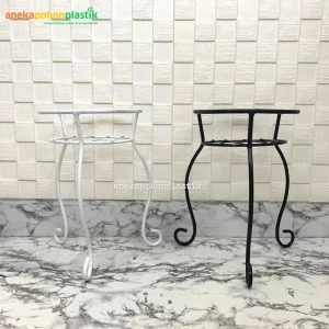 Standing Besi Pot Planter Tatakan Kaki Tiga D21 T30 Rangka Tanaman